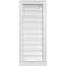 Ekena Millwork Vertical Surface Mount PVC Gable Vent: Functional, w/ 2"W x 2"P Brickmould Sill Frame, 14"W x 32"H GVPVE14X3203SF - alternate 1